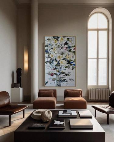 Original Contemporary Floral Paintings by Tetiana and Victoria Hutsul