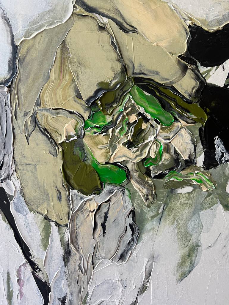 Original Contemporary Floral Painting by Tetiana And Victoria Hutsul