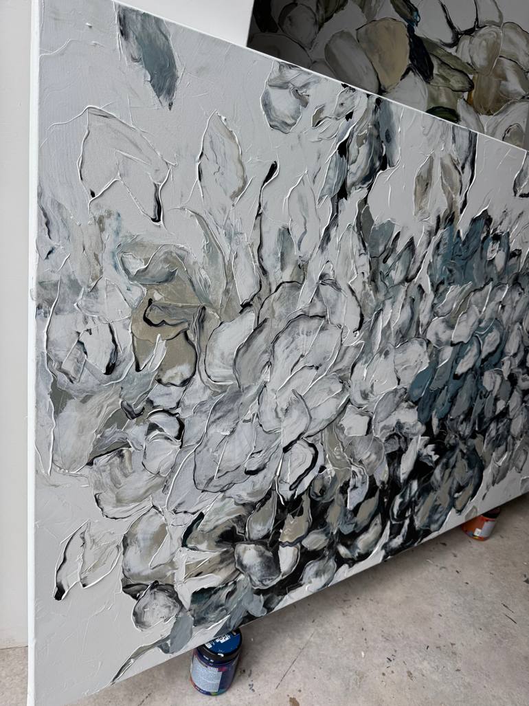 Original Contemporary Floral Painting by Tetiana And Victoria Hutsul