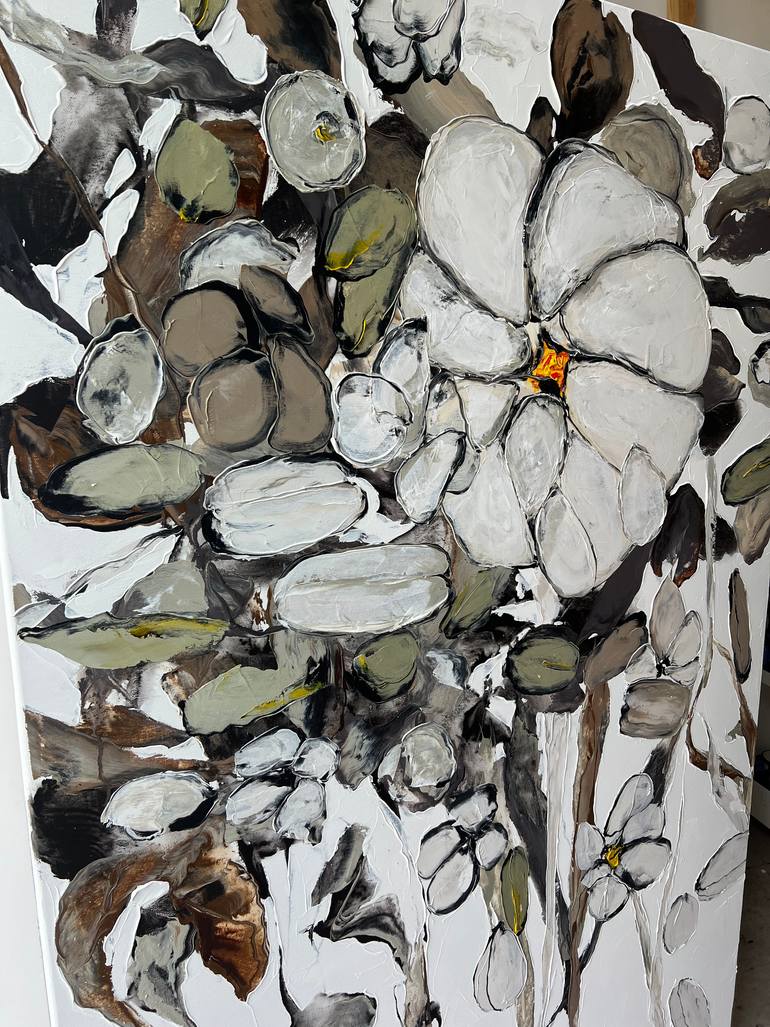 Original Contemporary Floral Painting by Tetiana And Victoria Hutsul