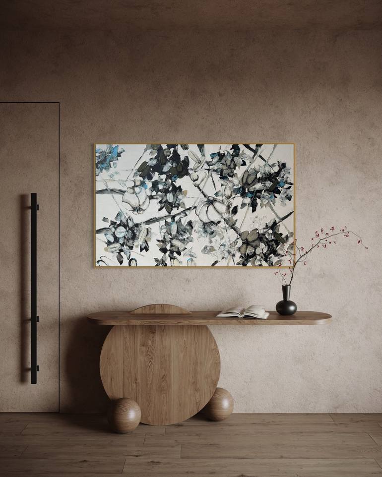 Original Contemporary Floral Paintings by Tetiana And Victoria Hutsul