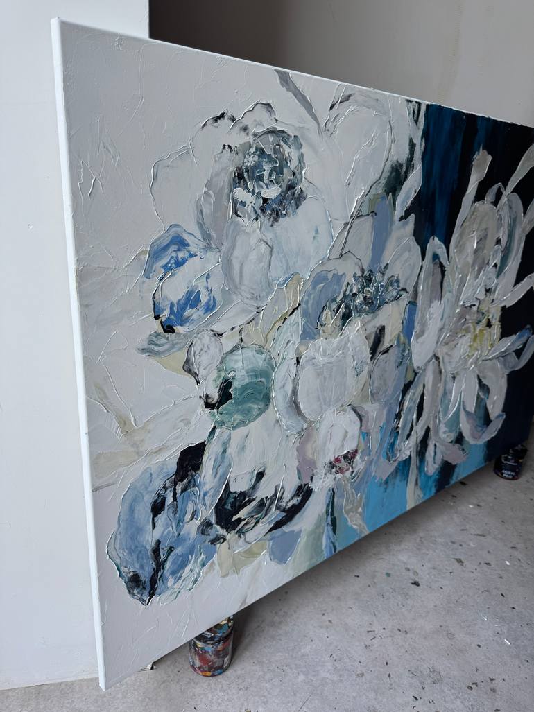 Original Contemporary Floral Painting by Tetiana And Victoria Hutsul