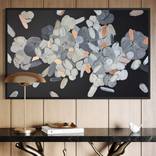 As Petals Touch Light/ XL Abstract Art by Tetiana and Victoria Hutsul