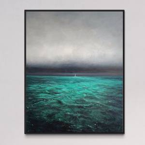 Collection Seascapes. Sailing Art. Sailboats Regatta