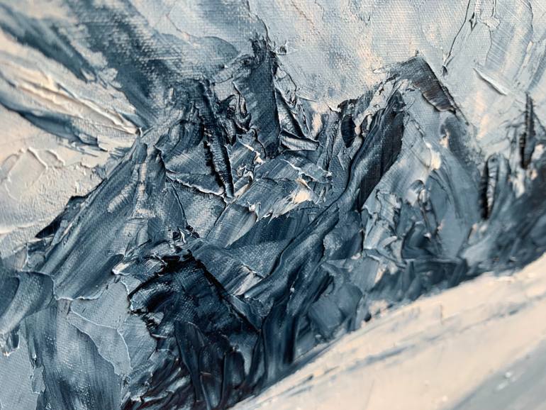 Original Abstract Landscape Painting by Tetiana And Victoria Hutsul