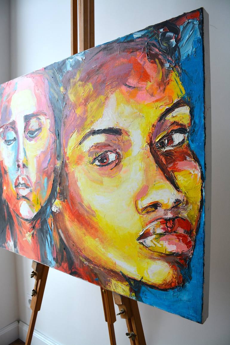 Original People Painting by Tetiana and Victoria Hutsul