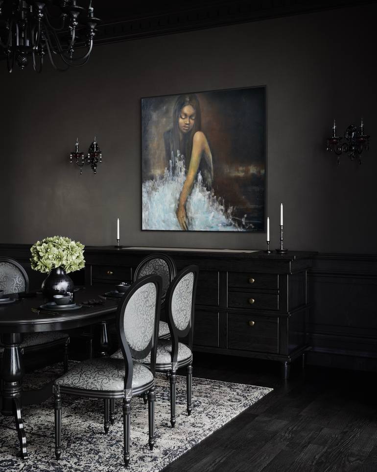 Original Conceptual People Painting by Tetiana And Victoria Hutsul