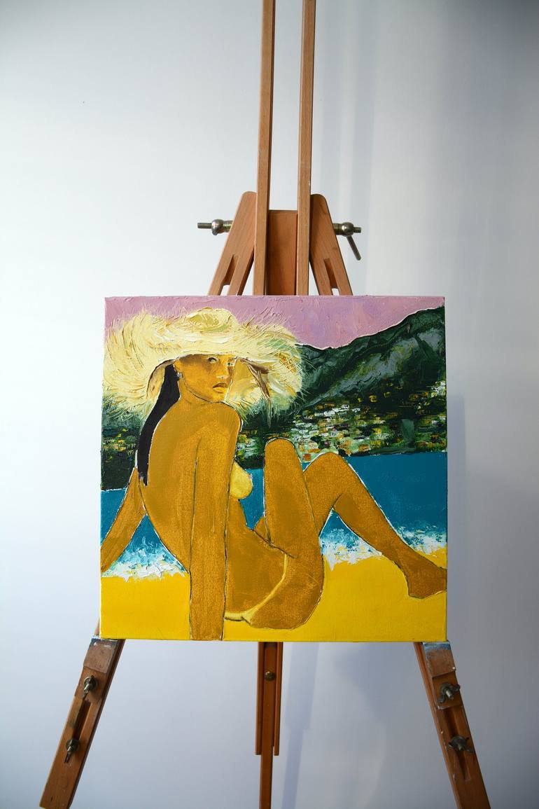 Original Nude Painting by Tetiana and Victoria Hutsul