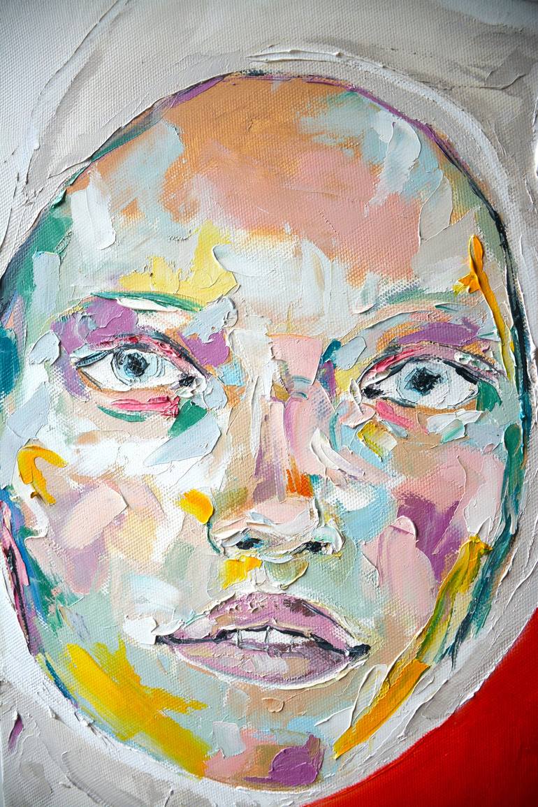 Original Portrait Painting by Tetiana and Victoria Hutsul