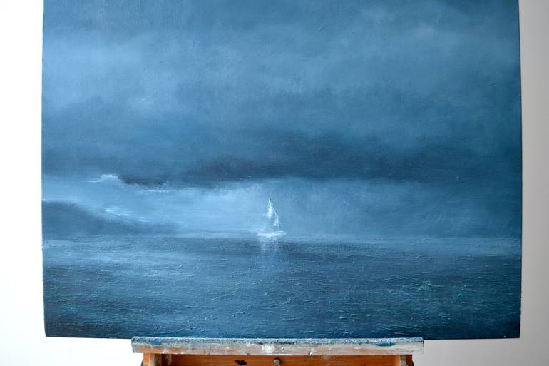 Original Seascape Painting by Tetiana and Victoria Hutsul