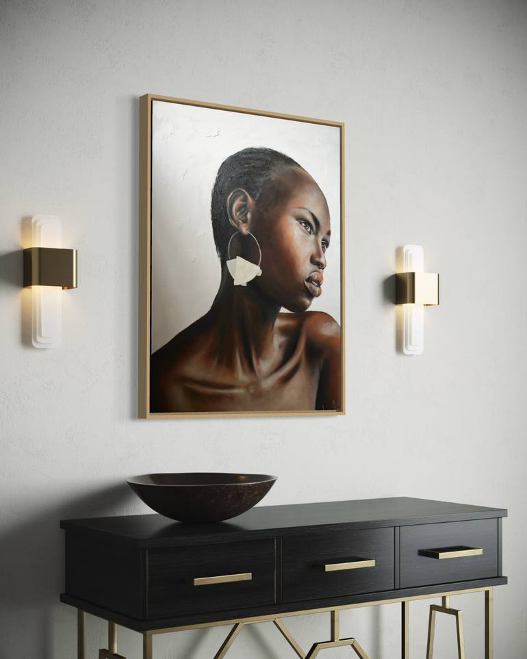 Original Figurative People Painting by Tetiana And Victoria Hutsul