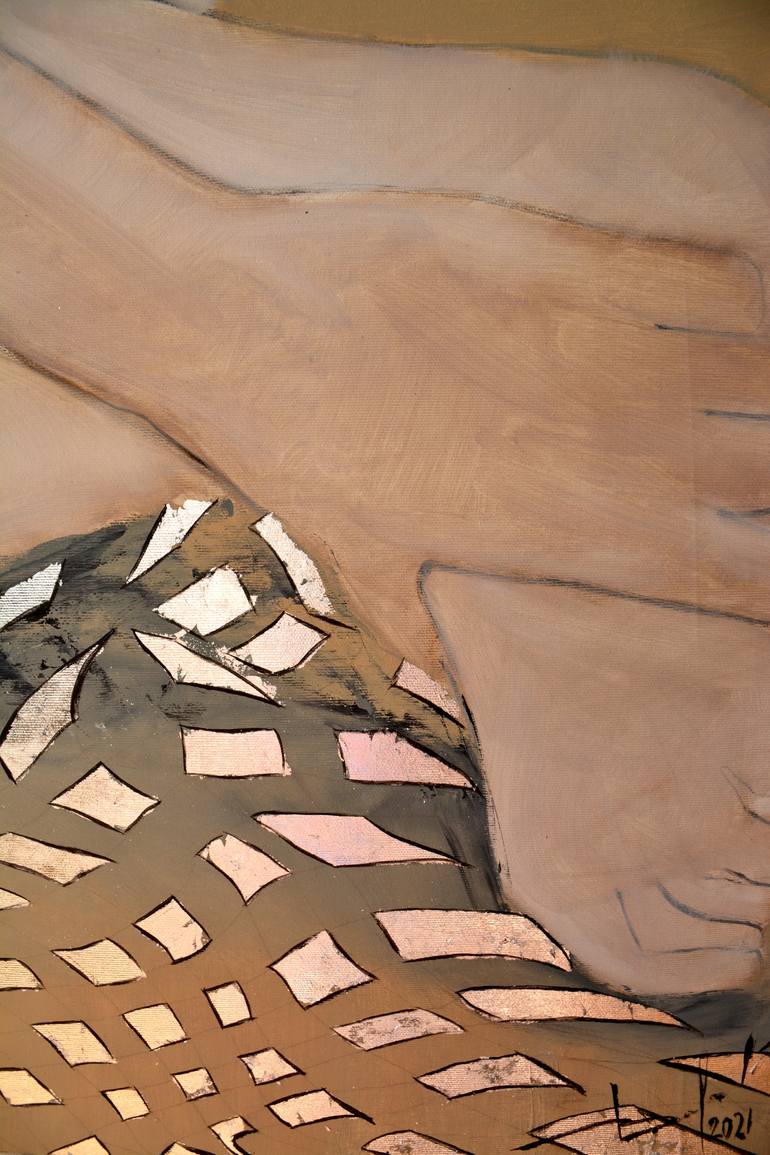 Original Art Deco Women Painting by Tetiana And Victoria Hutsul