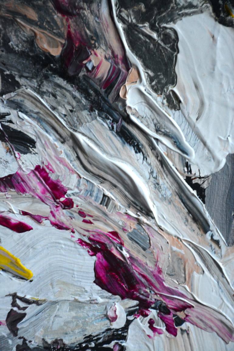 Original Abstract Landscape Painting by Tetiana And Victoria Hutsul