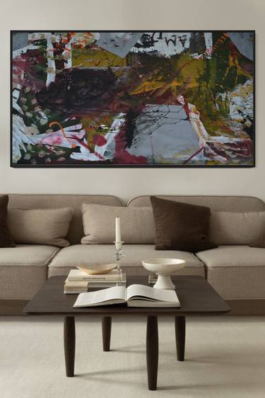 Original Modern Abstract Paintings by Tetiana and Victoria Hutsul