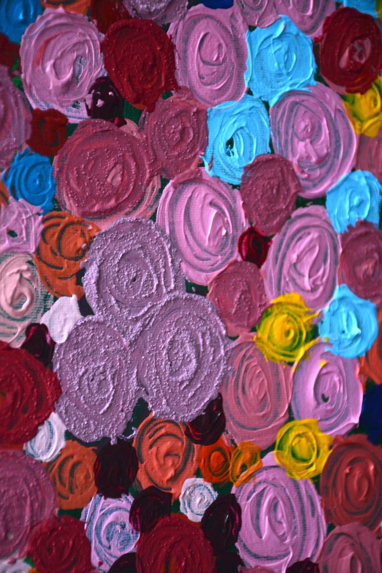 Original Art Deco Nude Painting by Tetiana And Victoria Hutsul