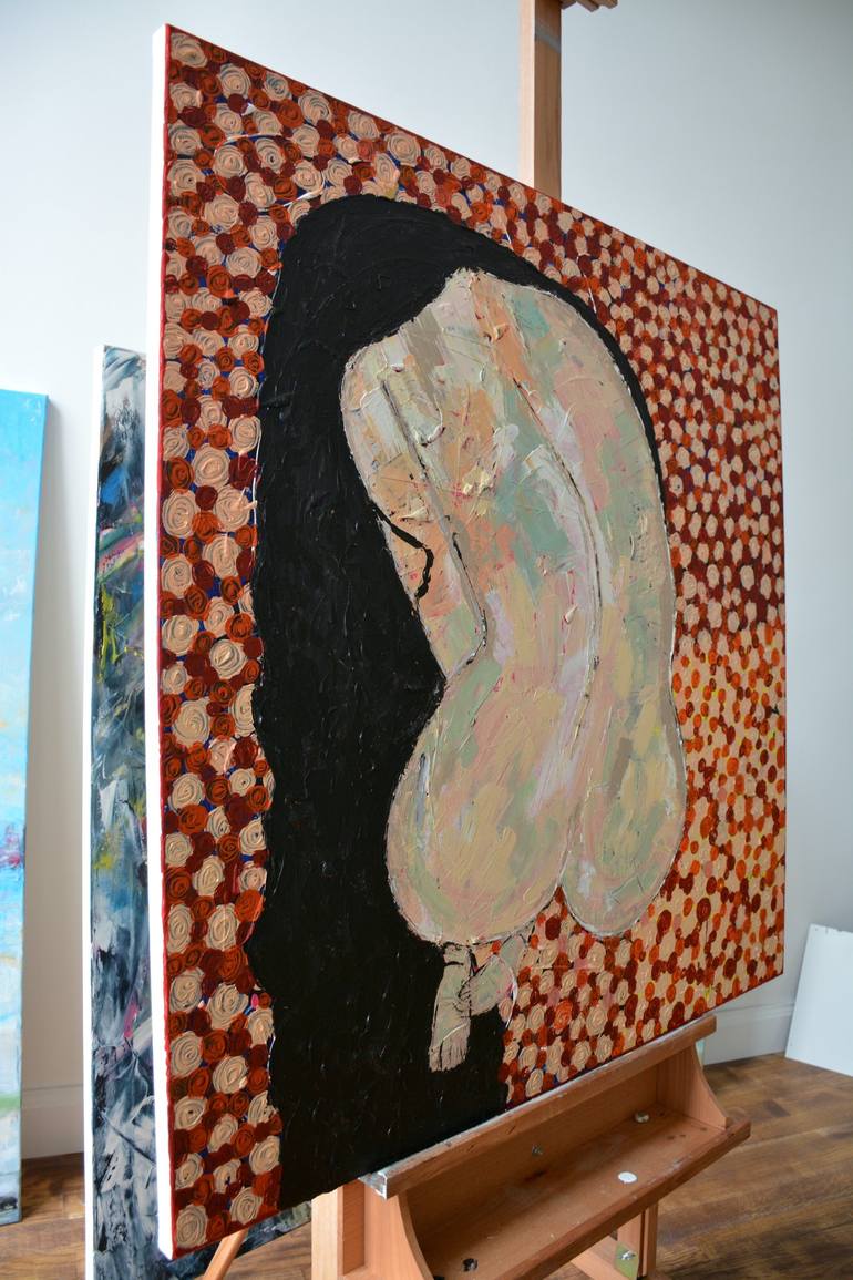 Original Nude Painting by Tetiana and Victoria Hutsul