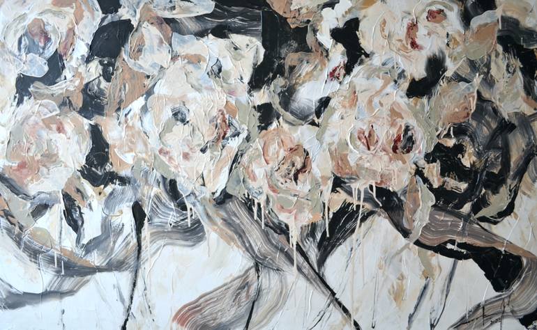 Original Conceptual Abstract Painting by Tetiana And Victoria Hutsul
