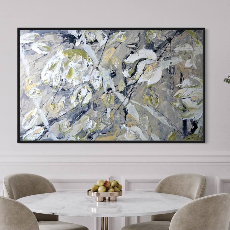 Original Abstract Painting by Tetiana and Victoria Hutsul