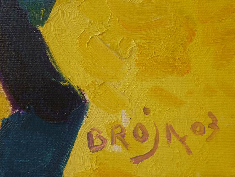 Original Art Deco Still Life Painting by Benet Brojaj