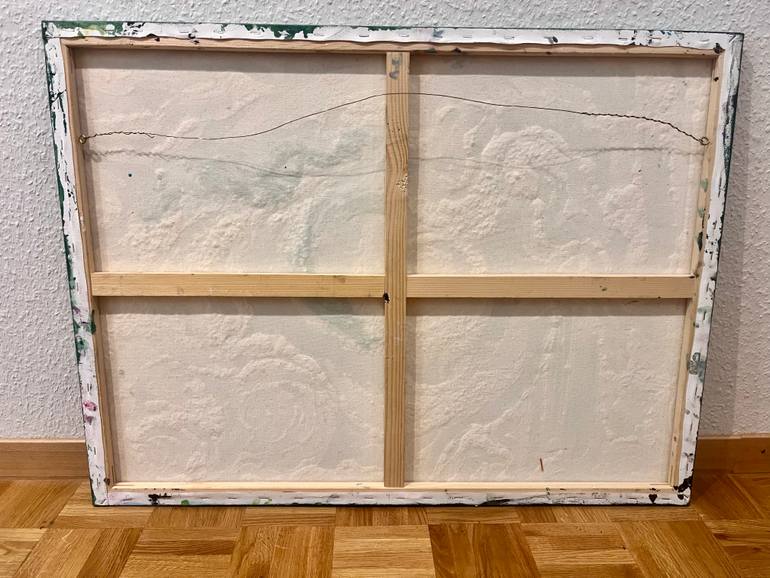 Original Modernism Abstract Painting by Sihem Badji Ép Chiad