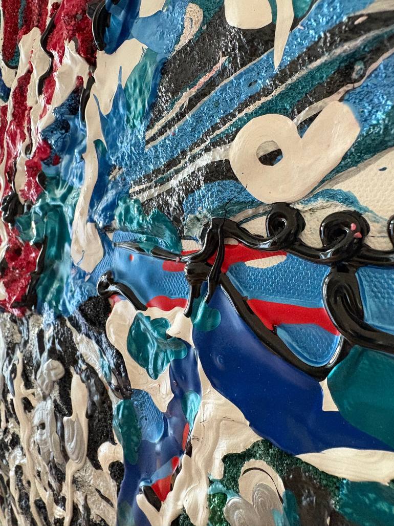 Original Abstract Painting by Carlos Ponce