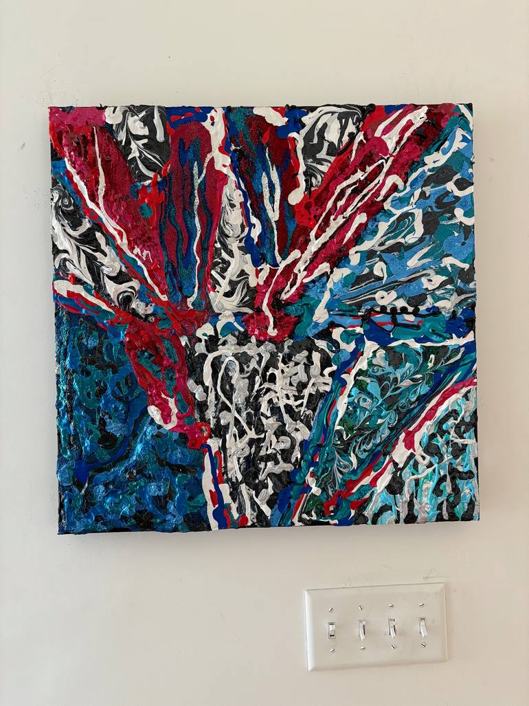 Original Abstract Painting by Carlos Ponce
