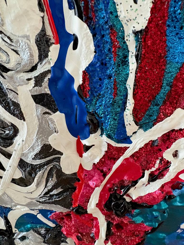 Original Abstract Painting by Carlos Ponce