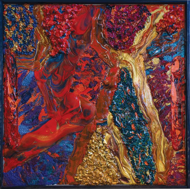 Original Modern Abstract Paintings by Carlos Ponce