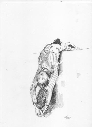 Print of Figurative People Drawings by Analia Alfano