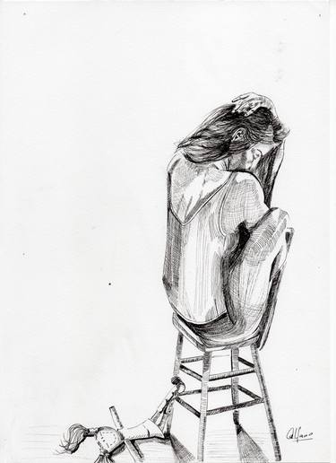 Print of Figurative Body Drawings by Analia Alfano