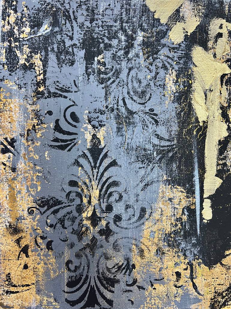 Original Abstract Expressionism Abstract Printmaking by Marina Skromova