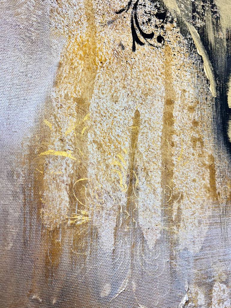 Original Abstract Expressionism Abstract Printmaking by Marina Skromova