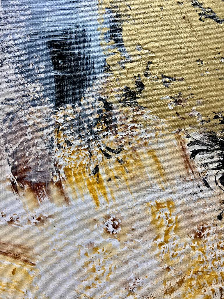 Original Abstract Expressionism Abstract Printmaking by Marina Skromova