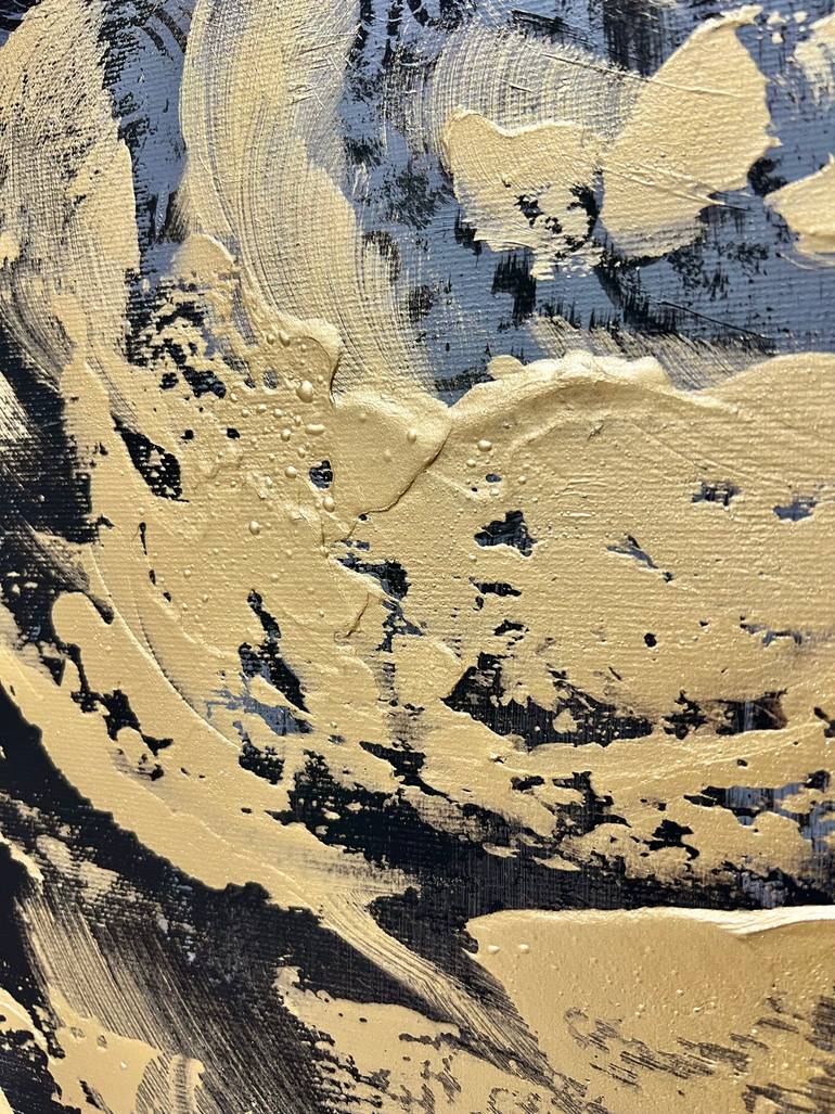 Original Abstract Expressionism Abstract Printmaking by Marina Skromova