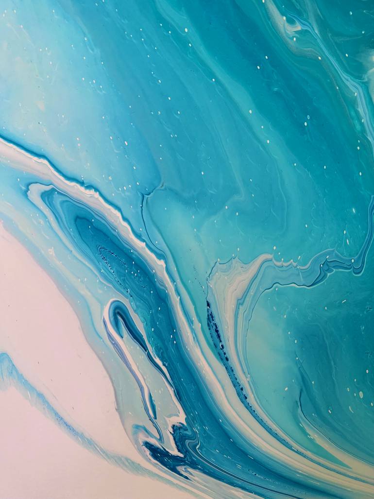 Original Abstract Expressionism Abstract Painting by Marina Skromova