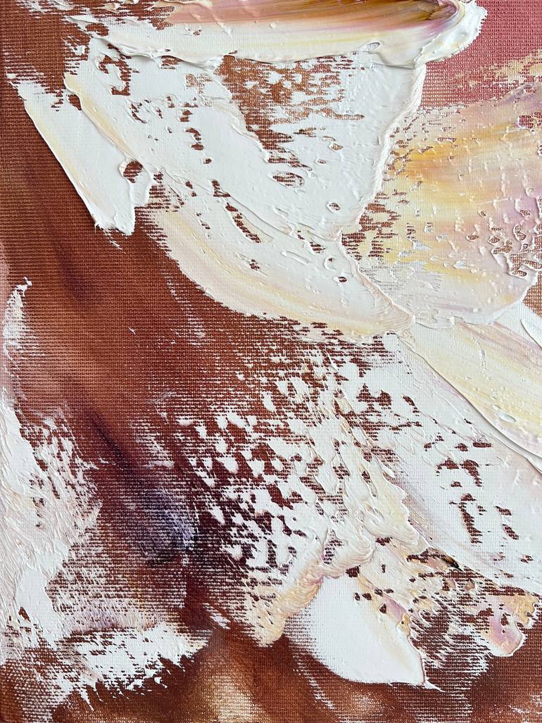 Original Abstract Floral Painting by Marina Skromova
