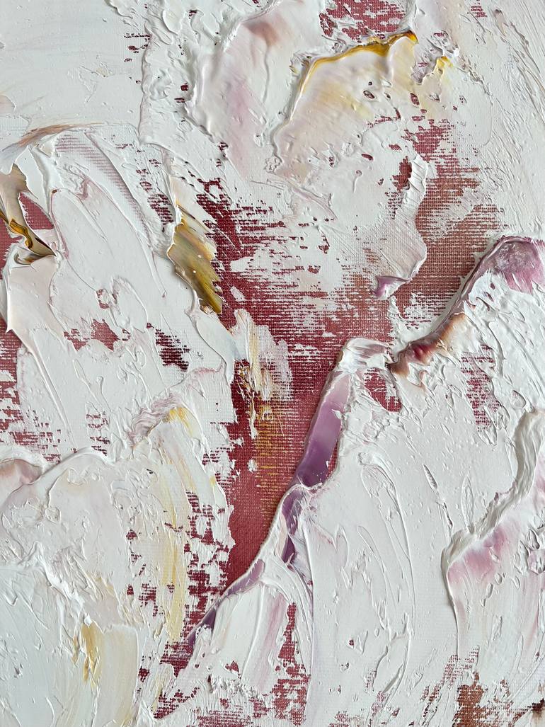 Original Abstract Floral Painting by Marina Skromova