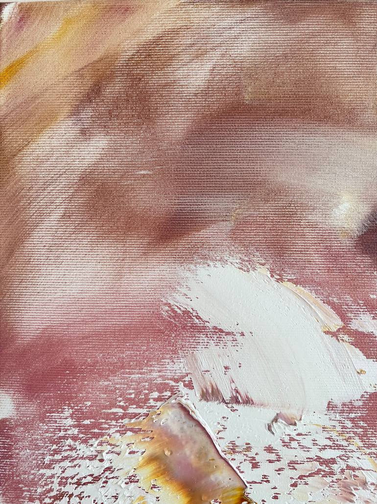 Original Abstract Floral Painting by Marina Skromova