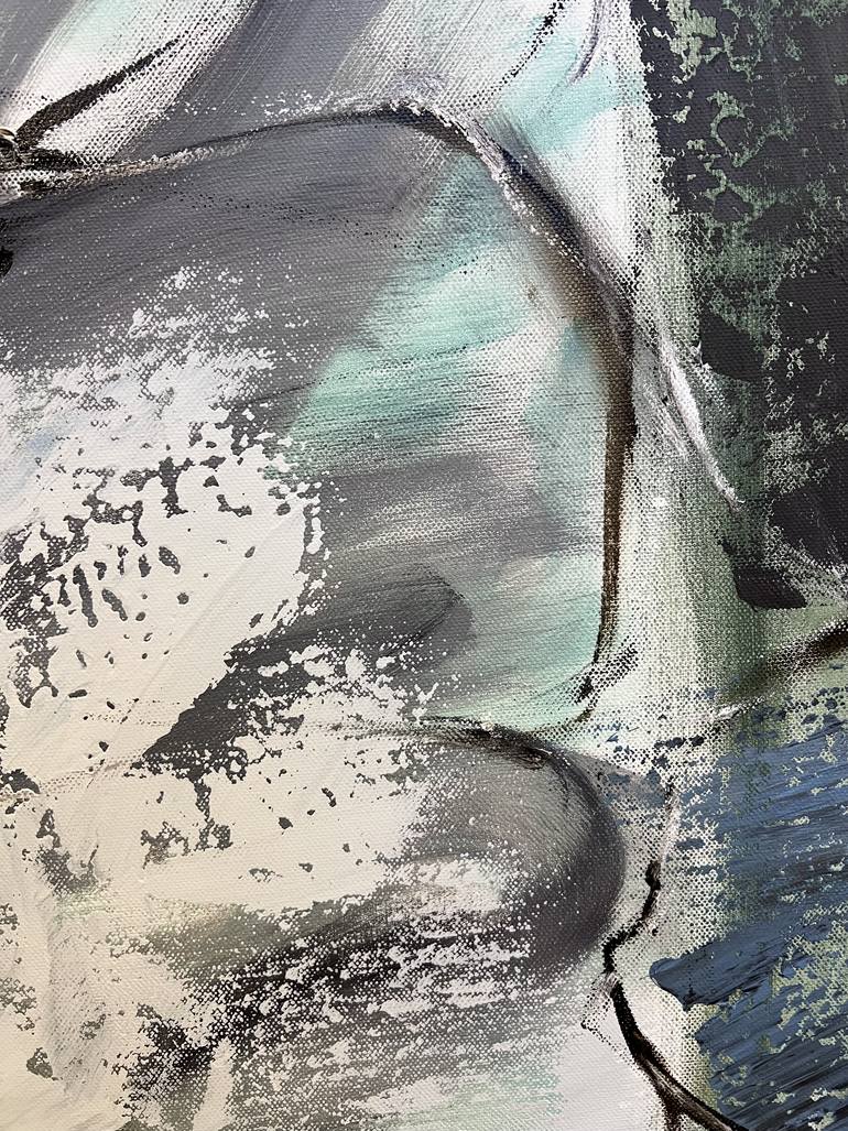 Original Art Deco Abstract Painting by Marina Skromova