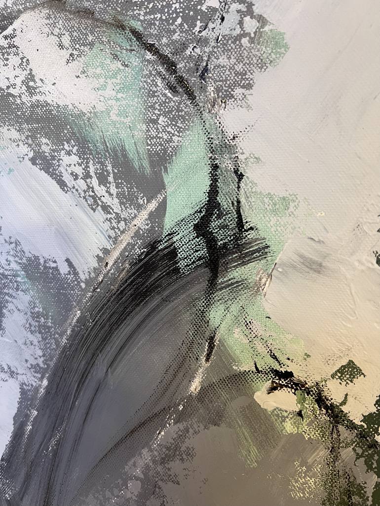 Original Art Deco Abstract Painting by Marina Skromova