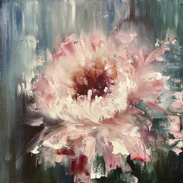 KING OF FLOWERS. Coral abstract peony thumb