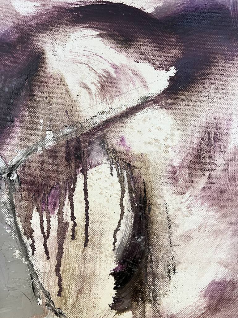 Original Abstract Expressionism Abstract Painting by Marina Skromova