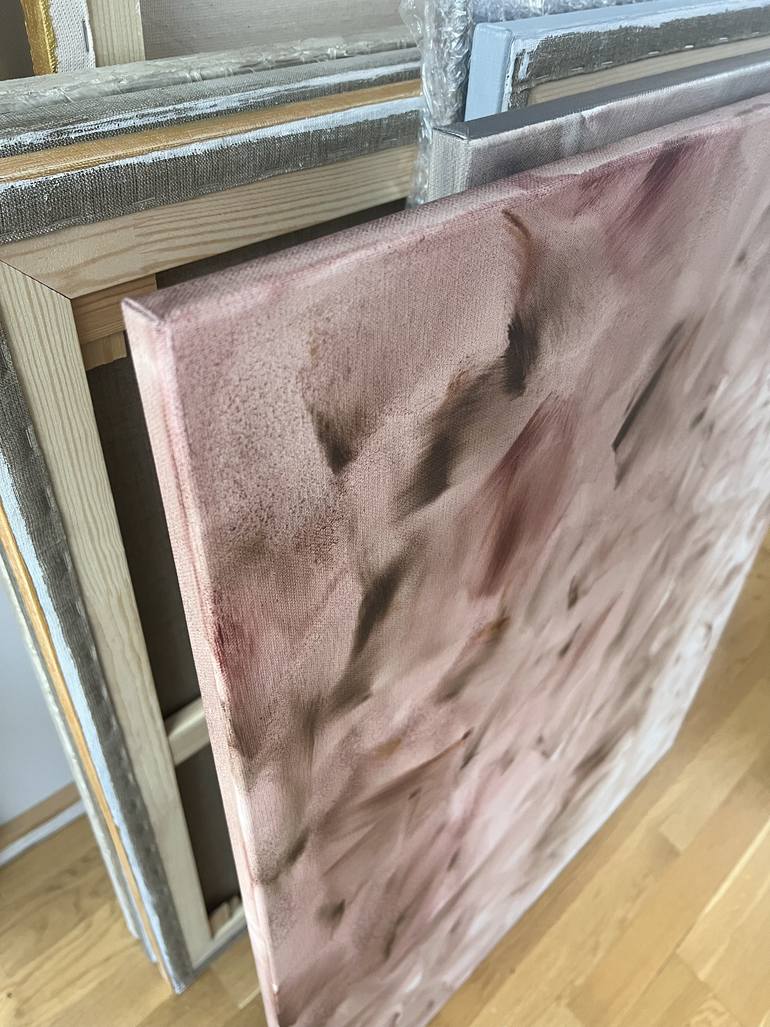 Original Art Deco Abstract Painting by Marina Skromova