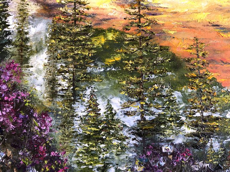 Original Landscape Painting by Marina Skromova