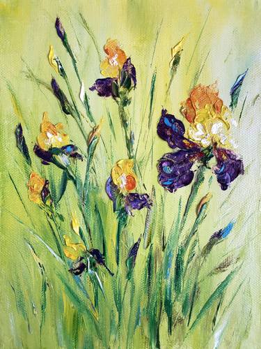 Print of Fine Art Floral Paintings by Marina Skromova