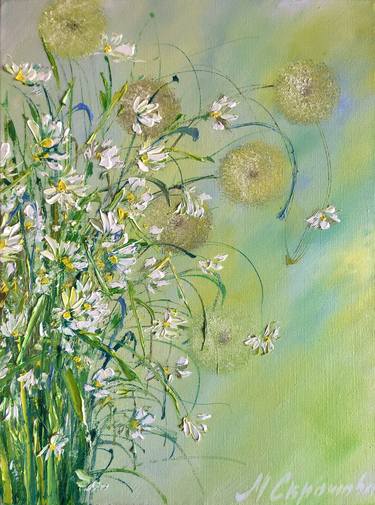 Print of Floral Paintings by Marina Skromova