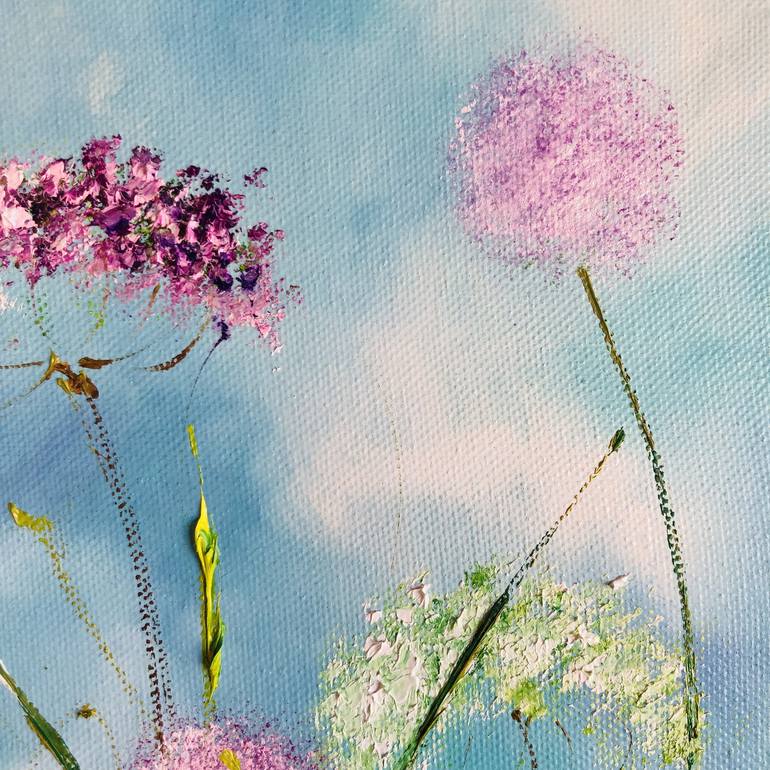 Original Floral Painting by Marina Skromova