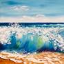 You can always watch how the sea waves roll onto the shore and run back, stopping at a picture with a seascape.
- Canvas. Palette knife.
- The painting is 100% hand painted
- Painting Size: 15.74 х 23.62 х 0.78 Inches
- Signed on the front and back.
- Covered with a special protective varnish against ultraviolet rays and dust.
- High quality professional canvas on stretcher frame