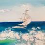 You can always watch how the sea waves roll onto the shore and run back, stopping at a picture with a seascape.
- Canvas. Palette knife.
- The painting is 100% hand painted
- Painting Size: 15.74 х 23.62 х 0.78 Inches
- Signed on the front and back.
- Covered with a special protective varnish against ultraviolet rays and dust.
- High quality professional canvas on stretcher frame