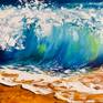 You can always watch how the sea waves roll onto the shore and run back, stopping at a picture with a seascape.
- Canvas. Palette knife.
- The painting is 100% hand painted
- Painting Size: 15.74 х 23.62 х 0.78 Inches
- Signed on the front and back.
- Covered with a special protective varnish against ultraviolet rays and dust.
- High quality professional canvas on stretcher frame